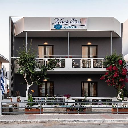 Lia Beachfront Apartments Sztalósz Kültér fotó