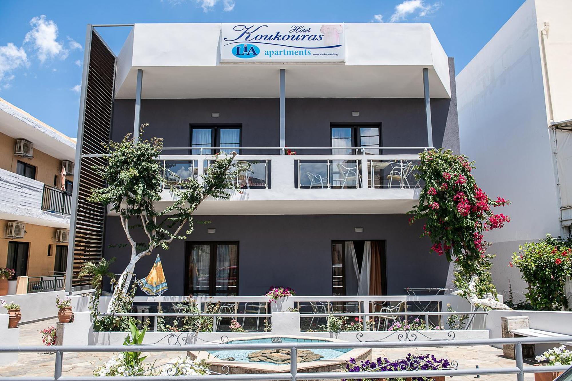 Lia Beachfront Apartments Sztalósz Kültér fotó