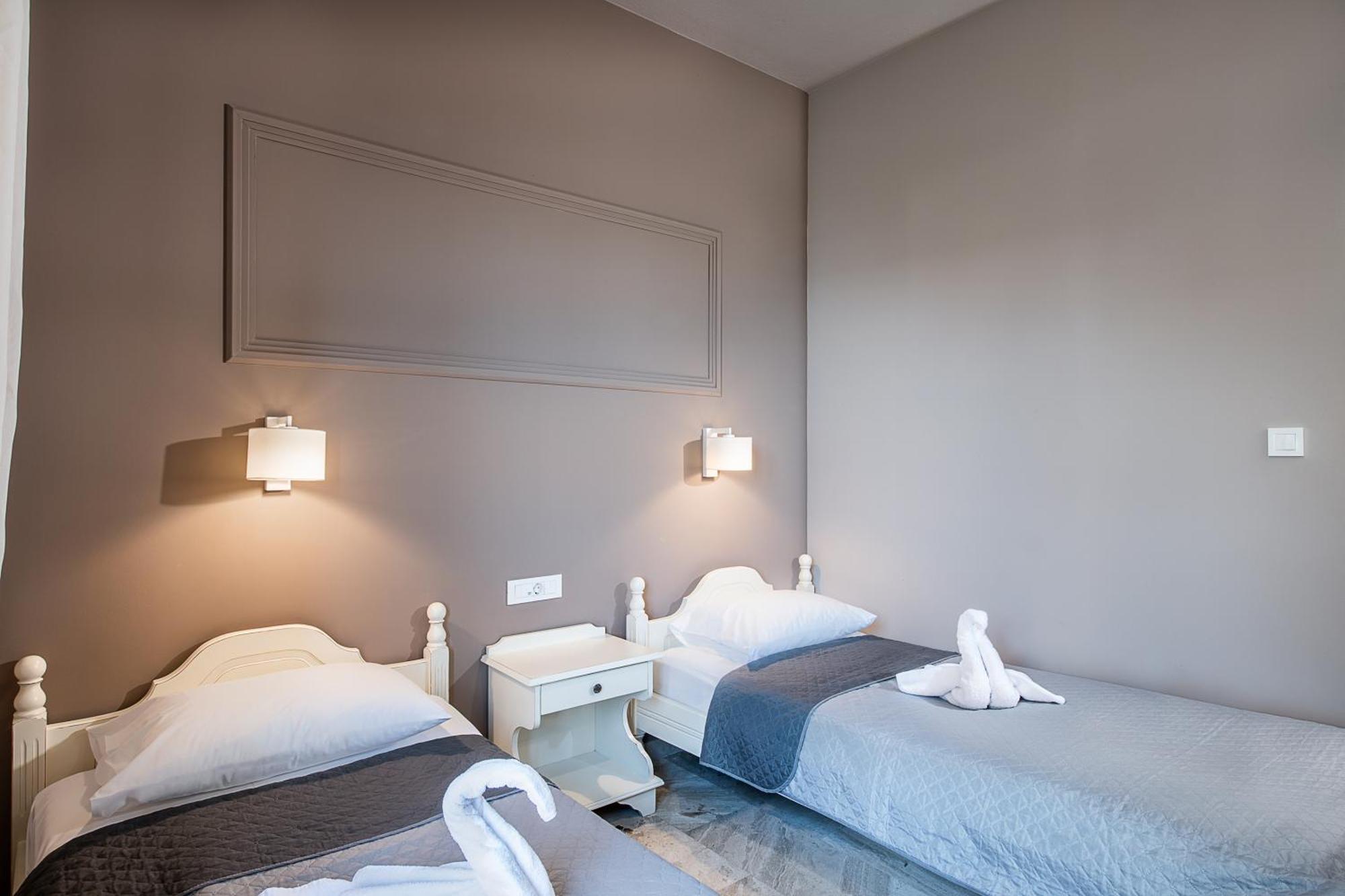 Lia Beachfront Apartments Sztalósz Szoba fotó